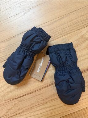 Patagonia Black Baby Mittens - Insulated Winter Paw Protectors